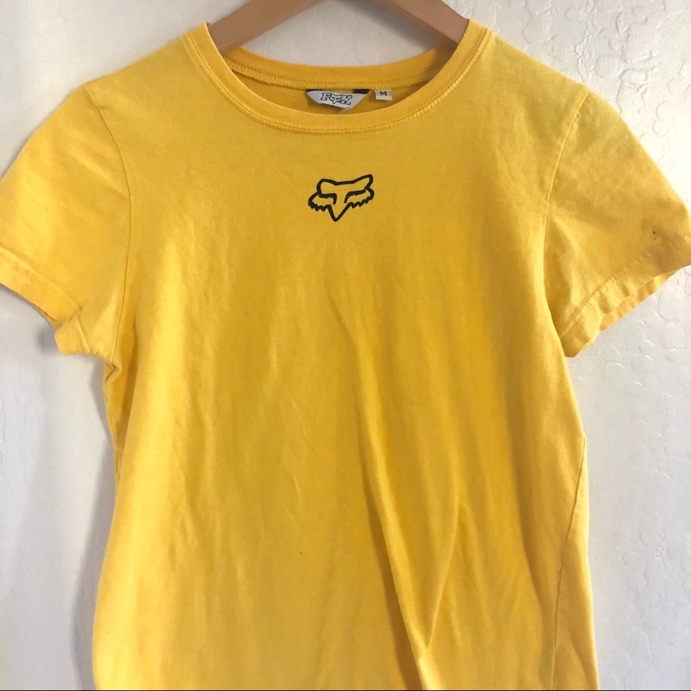 FOX yellow t-shirt